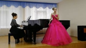 "Н.А.Римский -Корсаков "Тихо вечер догорает"