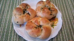 Чесночные булочки
