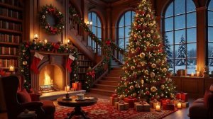 Instrumental Christmas Jazz Music with Fireplace.mp4