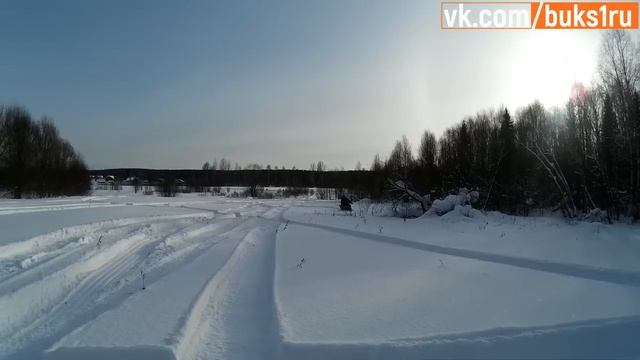 Мототолкач Ураган Сибирь, глубокий рыхлый снег и подъемы смотреть онлайн