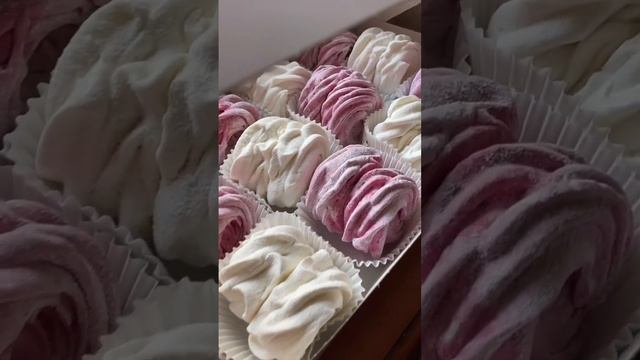 Яблочный и ягодный зефир 😍