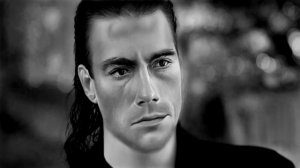 Speed painting - "Jean Claude Van Damme"