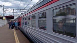 До Сходни! Электропоезд ЭТ2М 108  Платформа Грачёвская