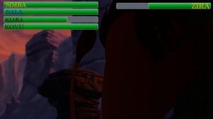 Lion King 2: Simba's Pride Final Battle With Healthbars