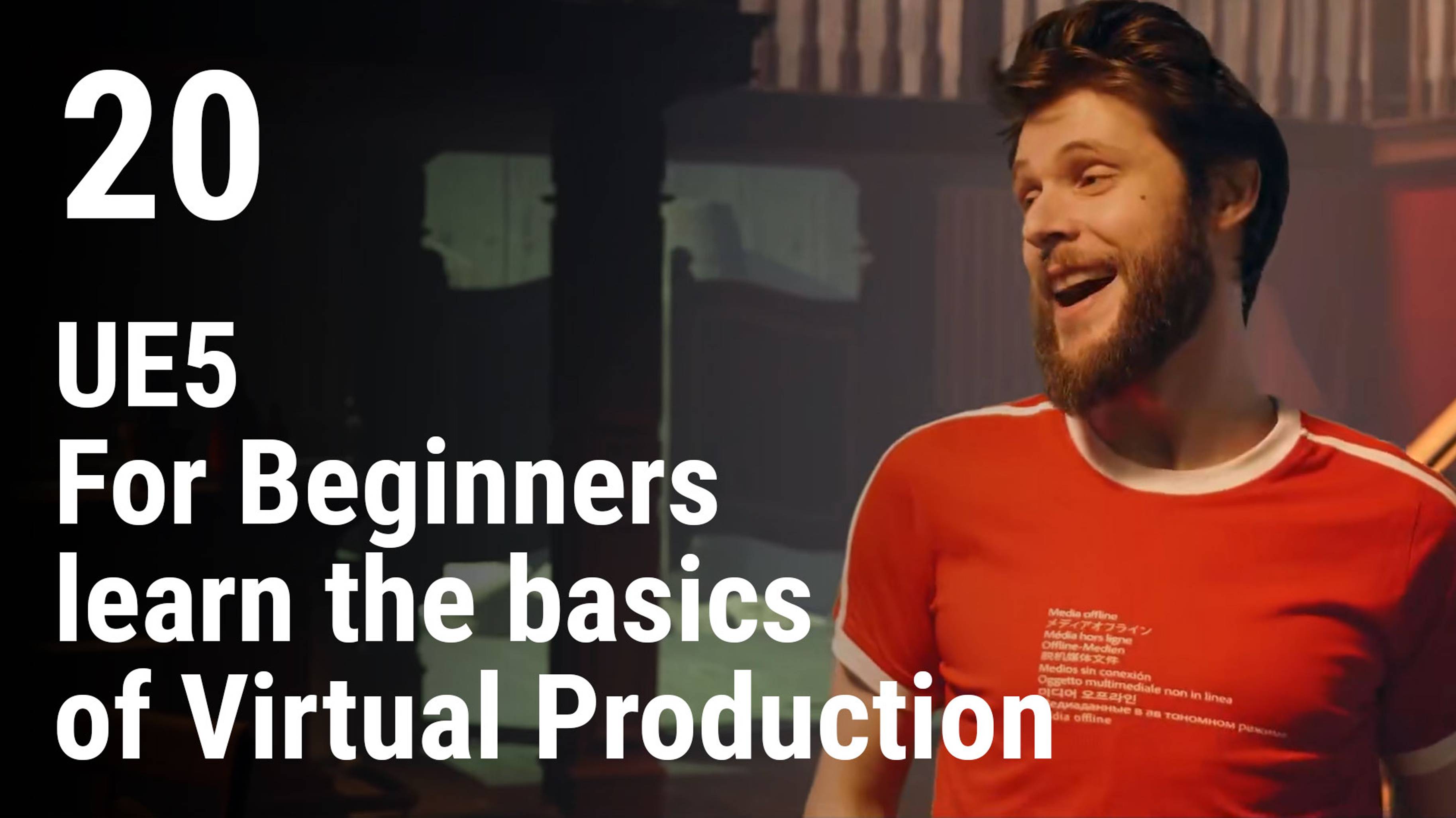 20 - UE5 for beginners learn the basics of virtual production - Offline Chroma Key