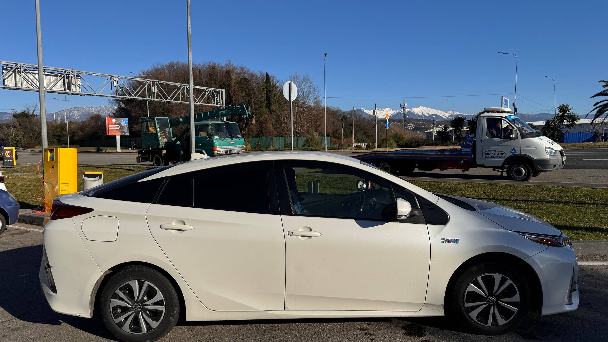 Сочи.2.01.25 Тариф Комфорт (Toyota Prius2020PHV) сколько заработал #яндекстакси #сочи