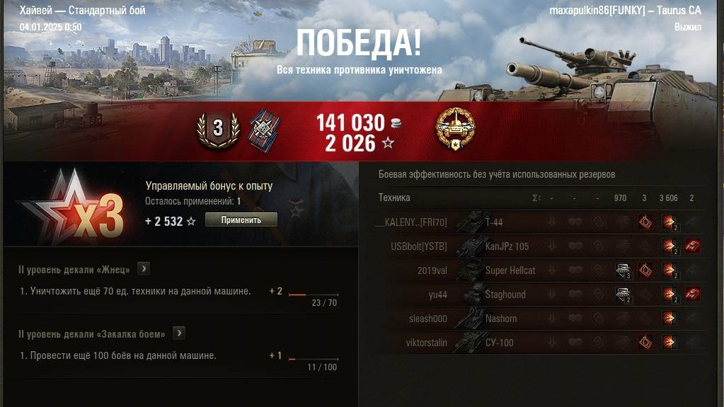 Калибр на Taurus CA смотреть онлайн