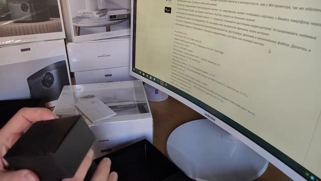 Обзор крутого мини проектора Everycome D019 смотреть онлайн