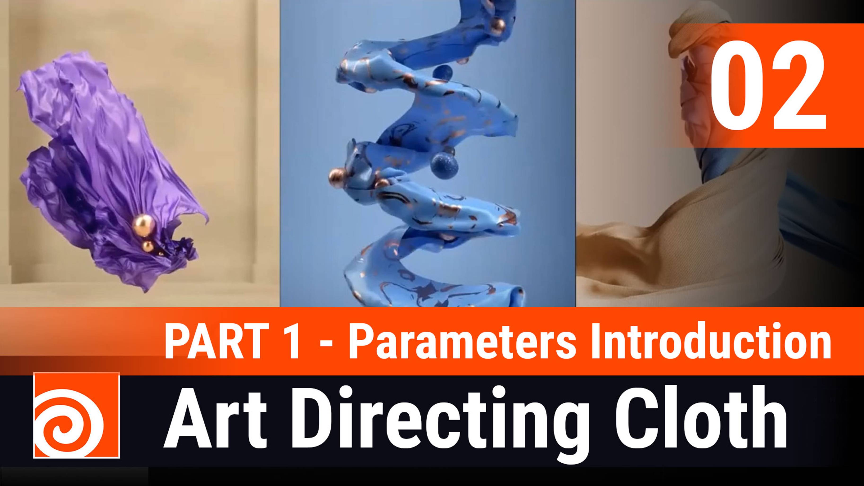 Art Directing Cloth in Houdini - PART 1 - Parameters Introduction - 02 Pop Wind