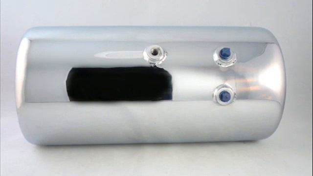 26-208 Four Quart Chrome Round Side Fill Harley Universal Oil Tank For Davidson Motorcycle смотреть онлайн