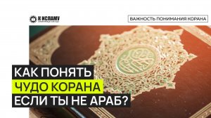 Как понять чудо Корана, если ты не араб? Ринат Абу Мухаммад