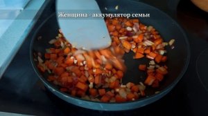 Кус-кус с морковкой, готовлю быстро пока дети играются