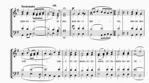 Калинников Вик. Херувимская песнь. Редакция для малого смешанного состава . Переложение И. Тымуша