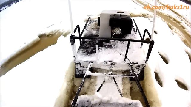 Мотобуксировщик Ураган Медведь нагрузка до тонны, наслуд смотреть онлайн