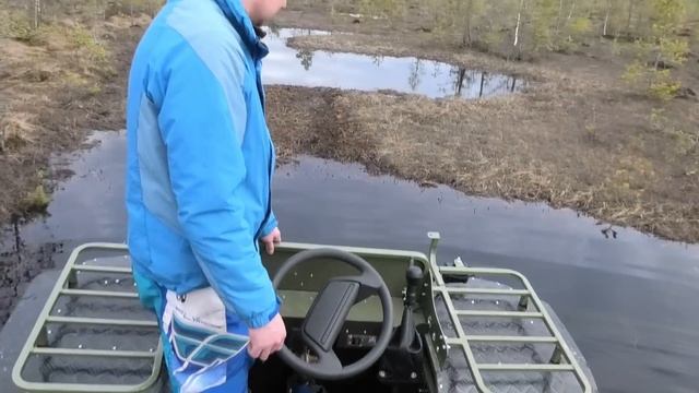 Вездеходим по весеннему болоту. Канава Судьбы. Переломка Ураган на шинах RS. Дикарю дороги не нужны