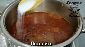 Баранина с овощами в соусе 👌Вам стоит это попробовать 🔥