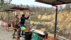 Разбиваем тарелки с товарищем стенд Цитадель Тула 2024