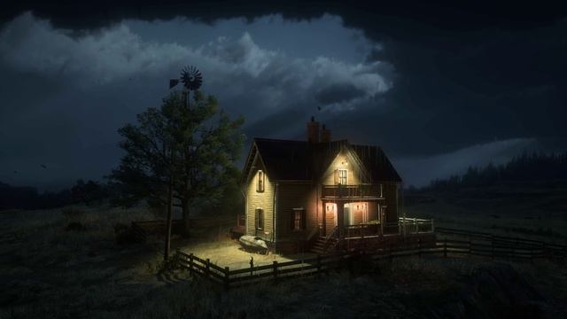 5 часов грозы и проливного дождя для сна