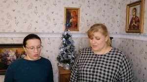 Дева Богородица - рождественская песня.mp4