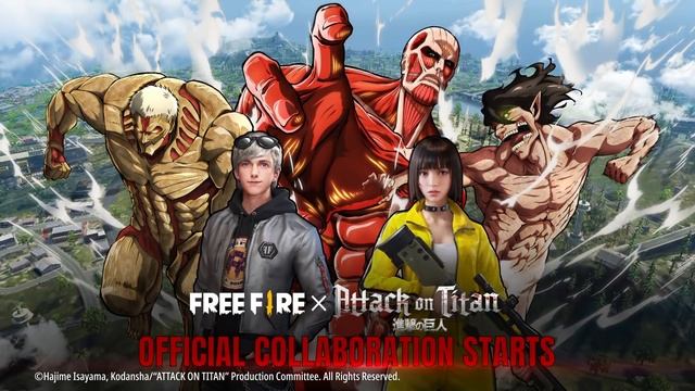 The Free Fire x Attack on Titan Event Starts Now | Garena Free Fire смотреть онлайн
