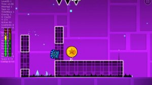 Stereo Madness на 3 монетки с 1 попытки