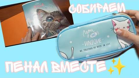 СОБИРАЕМ ПЕНАЛ ВМЕСТЕ \\ что в моем пенале? back to school 2024 🎒📚