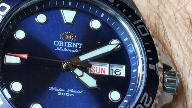 Orient Blue Ray 2 Watch - Week on the Wrist WOTW - A surprisingly good inexpensive Diver