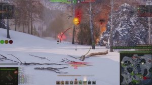 Всё по скромному, а в ТОП-1 попал. 20250103 2325. ИС-4. Линия Маннергейма.