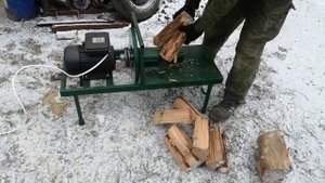 Дровокол винтовой