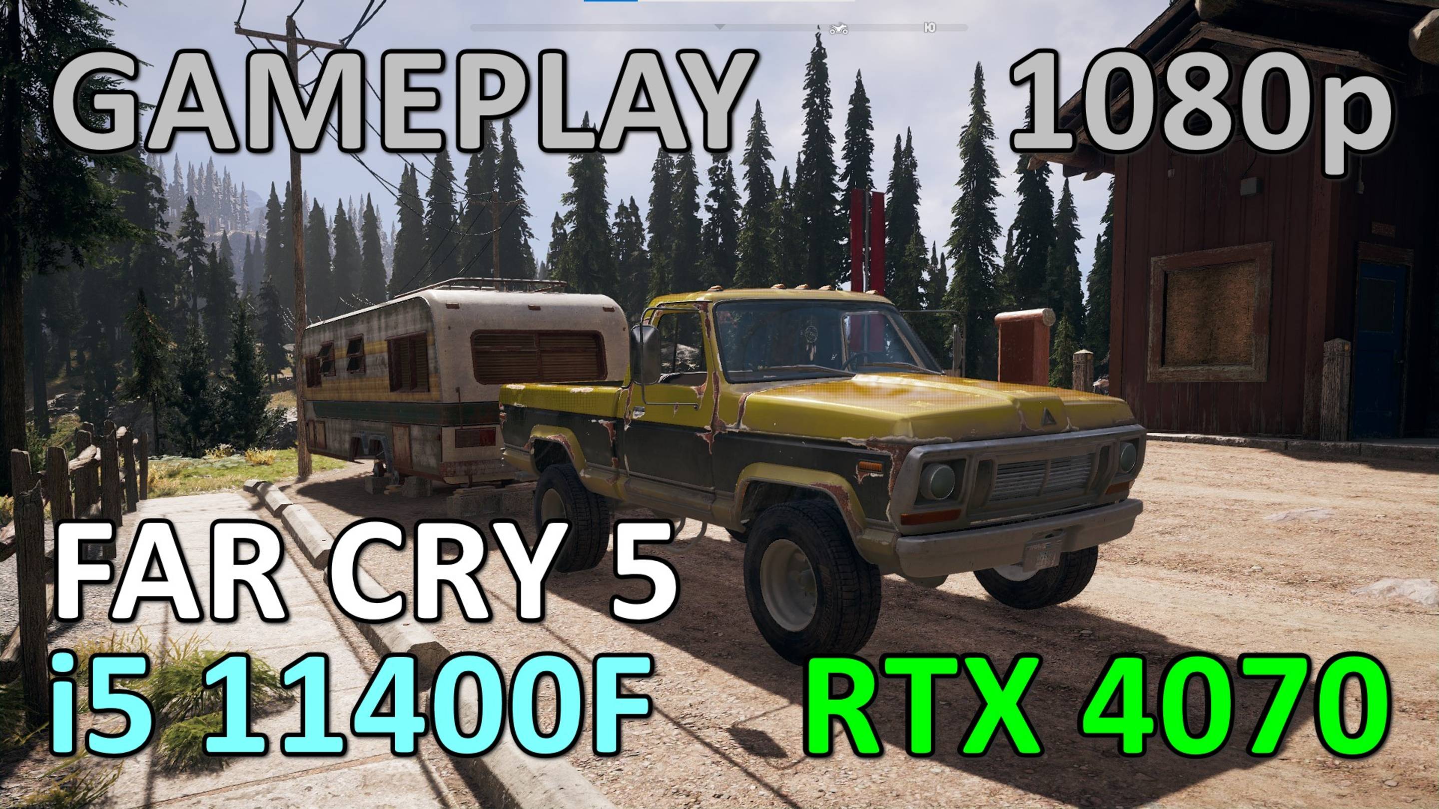 i5 11400F + RTX 4070 / FAR CRY 5 / GAME PLAY