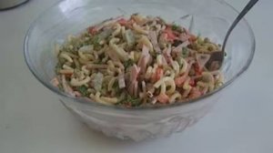 Салат( Nudelsalat)