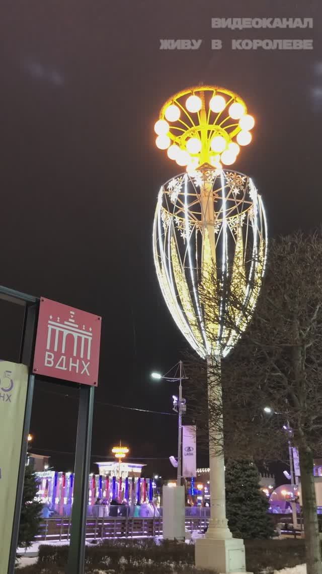 ВДНХ в январе 2025