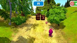 Маша и Медведь Покорми волка и побегай