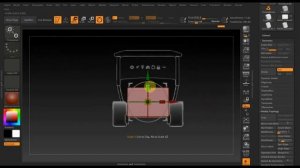 Zbrush 2020 Форд 1930 г ч2