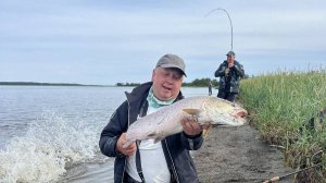 Остров Сахалин Север!!! Трофейная рыбалка на заливе   Fishing on Sakhalin