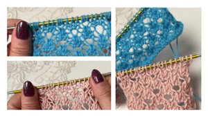 Нежный ажурный узор «Листики-Ягодки»🥰