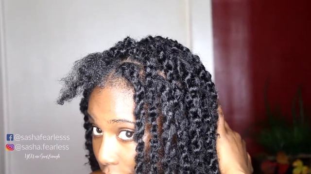 Waist Length Crochet Passion Twists