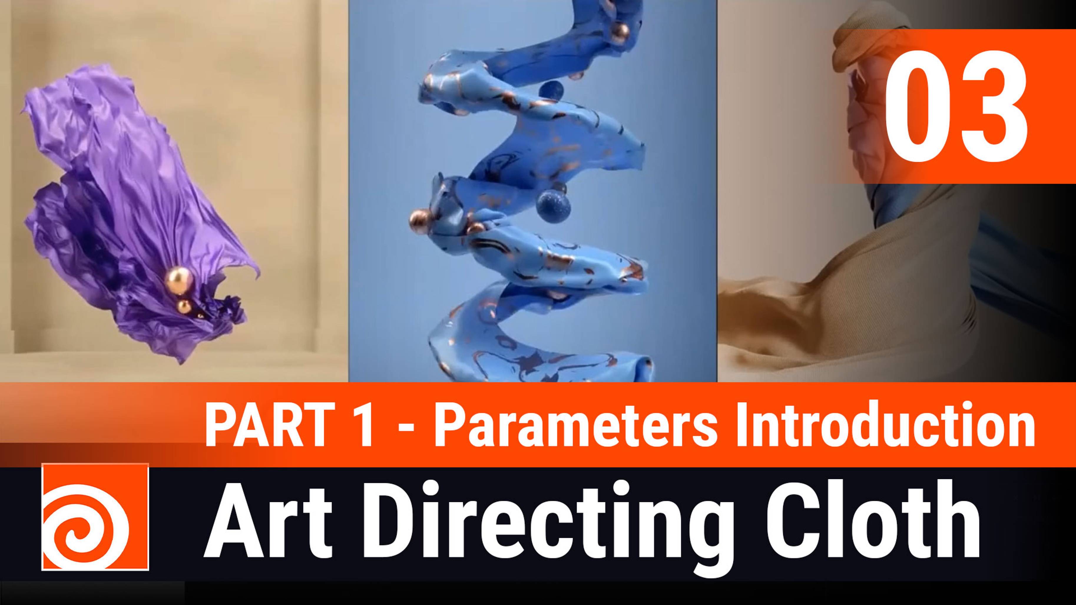 Art Directing Cloth in Houdini - PART 1 - Parameters Introduction - 03 Pop By Attribute