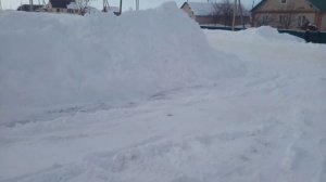 Снег, много снега, очень много снега! Весна приходи!