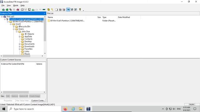 What is an AD1 file? FTK Imager Tutorial смотреть онлайн