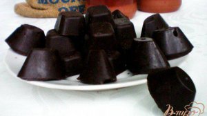 Шоколадные конфеты с грецким орехом