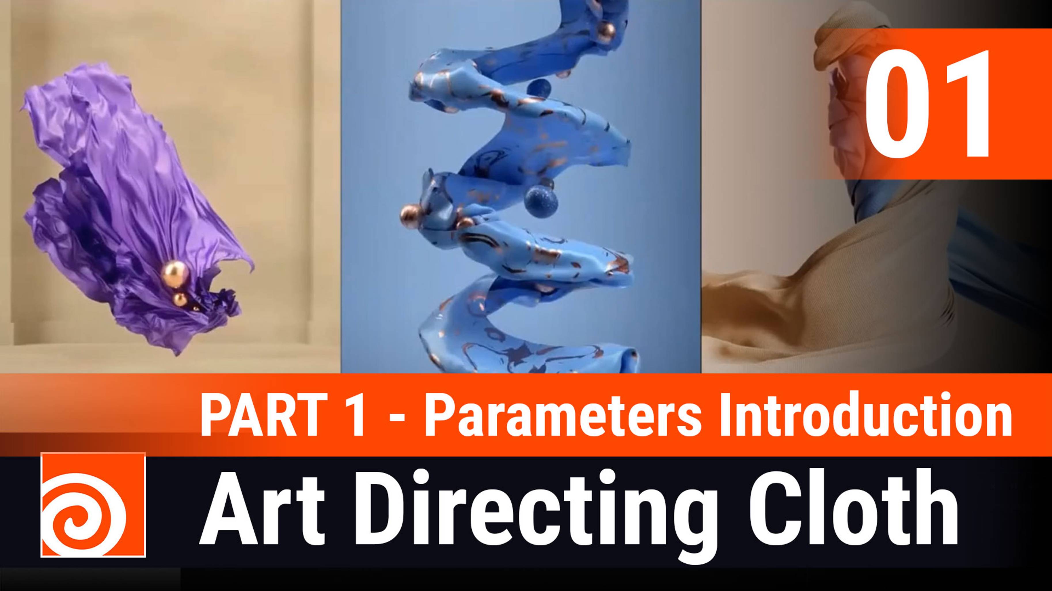 Art Directing Cloth in Houdini - PART 1 - Parameters Introduction - 1 Introduction