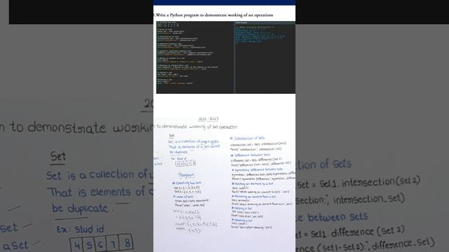 "Exploring Set Operations in Python: Union, Intersection, and Difference"