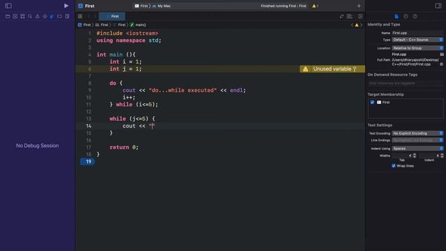 #25 while vs. do...while Loop | C++ Beginner to Advanced | INIT Tech Labs | #CodeWithDJ