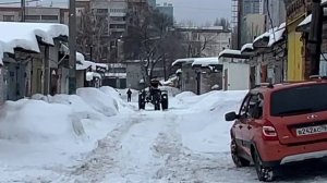Самодельный трицикл. Пробный выезд.
