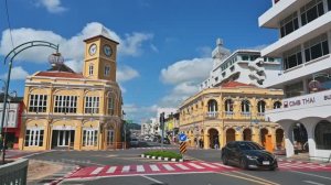 Walking In Phuket Town, Thailand