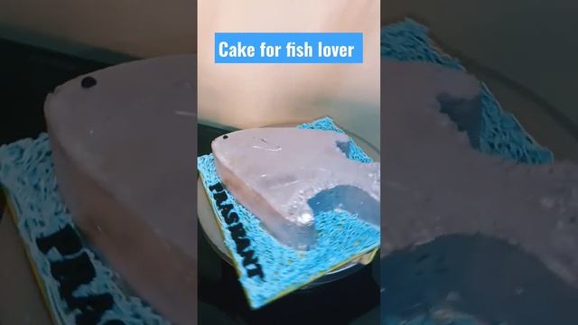 cake for fish lover  🐟🐟| cake decorating ideas #shorts #ytshorts #cake #viral #shortsfeed
