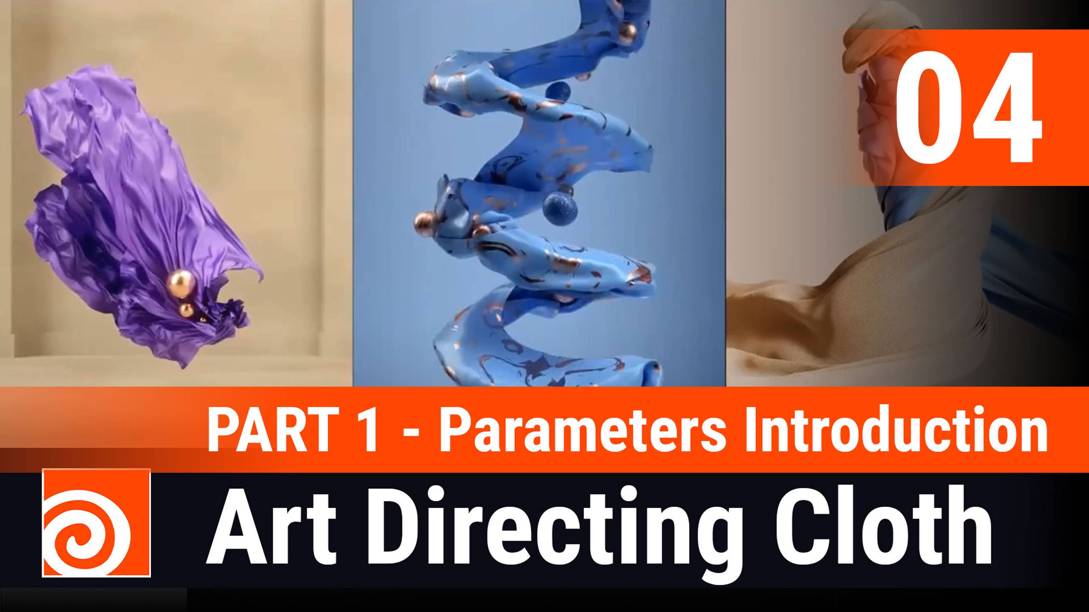 Art Directing Cloth in Houdini - PART 1 - Parameters Introduction - 04 Force Fall Off