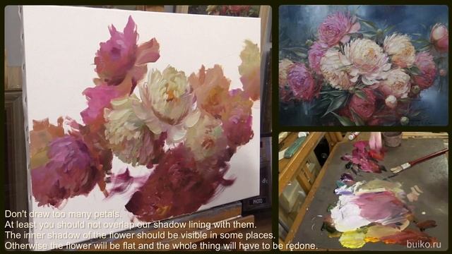 A detailed video about my flower painting brushes. English translation. Подробно о цветочных кистях.