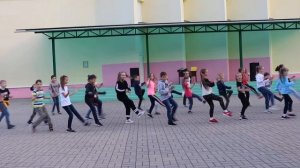 Отрядный танец 4 отряда (2 смена, ДОЛ "Фотон")